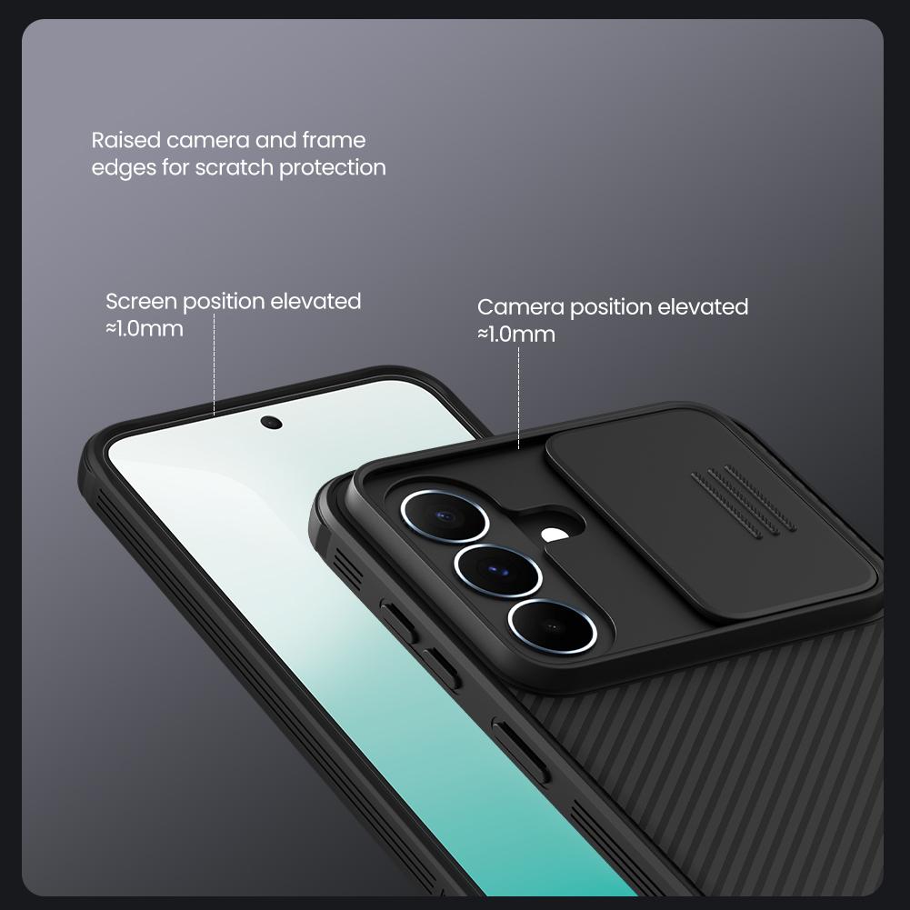 Für Samsung Galaxy A37 Handyhülle CamShield Pro Kameraschutz Rückseite