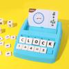 Paper Letter Sticker Toys Alphabets Number Sight Words Spelling Game  Hand-Eye Coordination