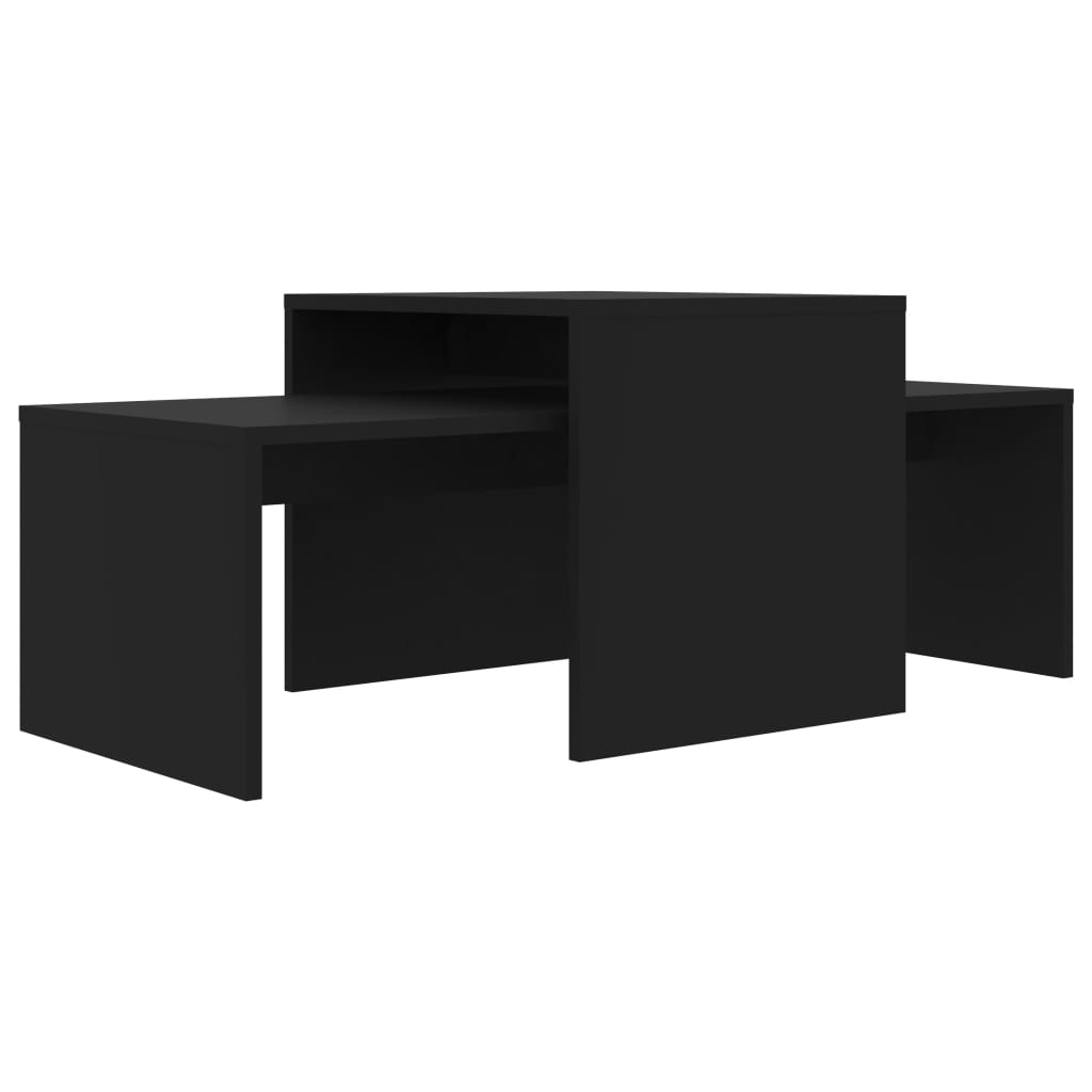 Kreatives Kaffeetisch-Set, Beistelltisch für Wohnzimmer, Balkon-Kaffeetisch, 100x48x40 cm