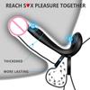 Couple Vibrator with Dual Penis Ring 3 In 1 Vibrating Cock Ring  Adult Sex Toy with Remote Control for Men Women
