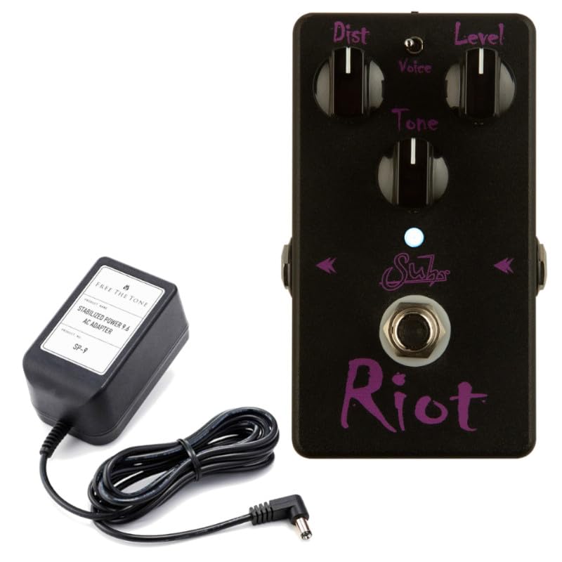 

Suhr Riot Black Edition Free the Tone STABILIZED POWER AC Adapter Set [Distortion] + SP-9 9.6