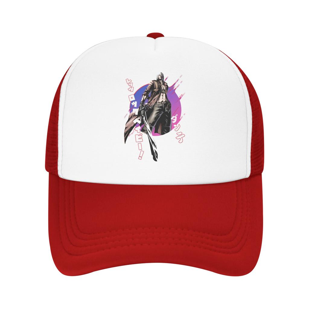 Japanese Anime Devil Never Cry Casual Sun Hats For Unisex Hunting Camping Baseball Cap Summer Design Hip Hop Hats