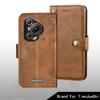 For Blackview BL7000 Case Metal Buckle Retro Leather Back Case Cover For Blackview BL7000 Phone Accessories