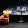Cocktail Glass with Long Stem Champagne Martini Wine Glasses