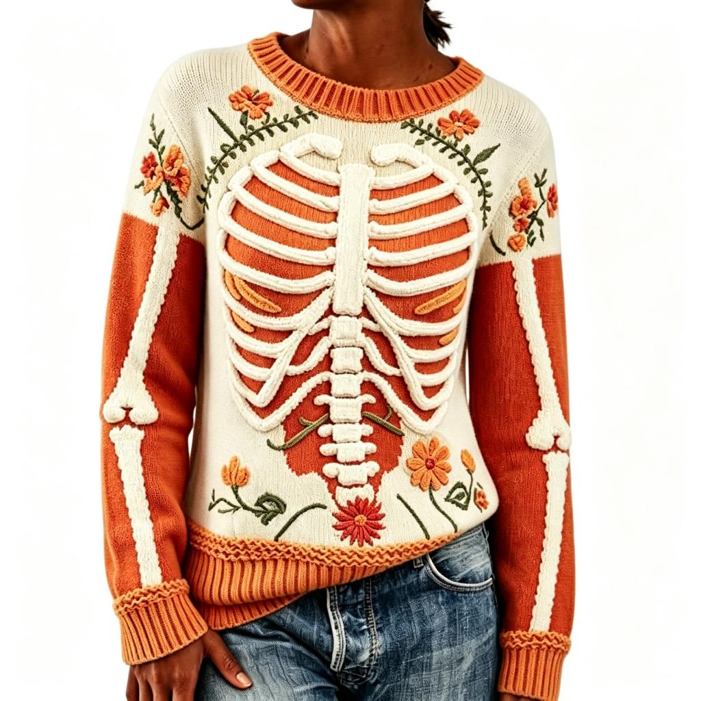 Maglione a collo alto casual a maniche lunghe da donna