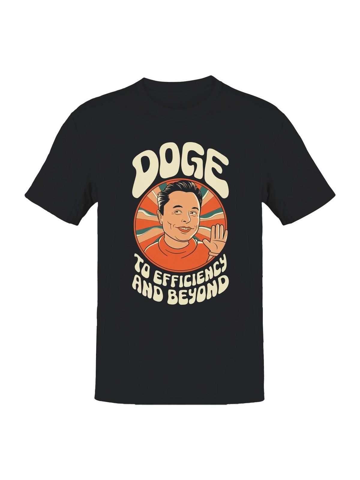 Doge: To Efficiency and Beyond Mens T-shirt L
