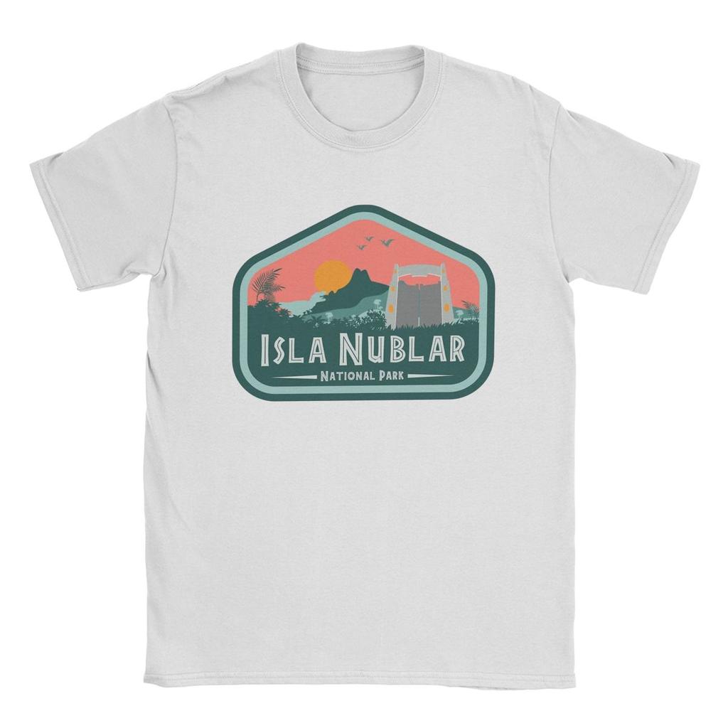 Isla Nublar Jurassics Parks T-Shirts Men Creative Cotton Tee Shirt Crew Neck Short Sleeve T Shirt Birthday Present Tops