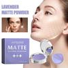 Jaysuing Mattes Finish Puder Natürlicher Langanhaltender Abdeckstift Ölkontrolle Leicht Nicht Leicht zu Schminken Finish Puder
