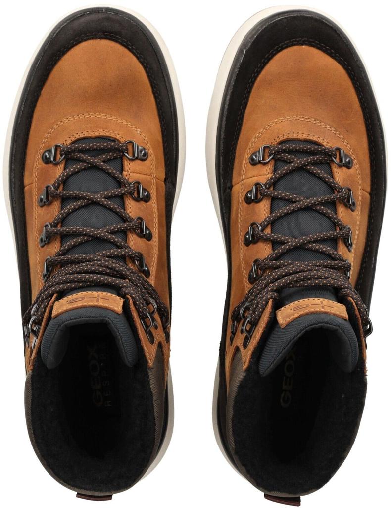 Boots Geox U46FZD 0FF22 Granite Grip Abx Leather Boots Brown