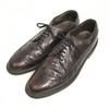 Vintage 70s-80s Long Wingtip Goodyear Welt Shoes Red Brown Size 10D/B 27.0-28.0(USED)