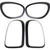 Car Eyebrow Head light Taillight Frame Rear Lamp Ring Cases Housing For Mini Cooper S JCW F60 Countryman Car Styling Accessories
