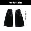 Womens Leather Long Leg Socks Leg Warmers Harajuku Boot Socks Winter Ankle Heap Socks Sequins Leg Warmers Gifts