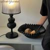Modern Storage Tray Ceramics Wavy Design Bowl Art Fruit Tableware Luxury Table Top Items Table Decoration Home Accessories