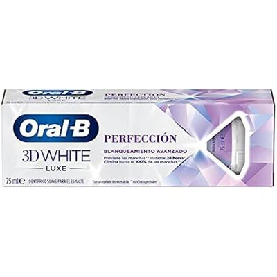 Toothpaste - ORAL-B - 3D White Luxe Perfection - Whitening - 75ml - For Adults