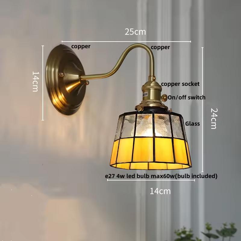 Vintage Creative Tiffany LED Pendant Light for Bedroom Lamp Dining Room Bar Atmosphere Decoration Hanging Lighting Chandeliers