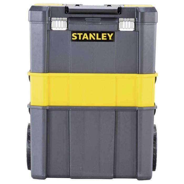 STANLEY STST1-80151 Boîte à outils vide noir, jaune