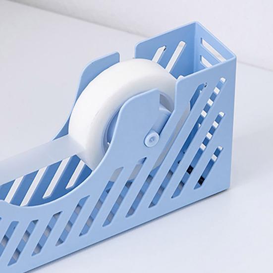 Portable Tape Holder Lightweight Sturdy Iron Desktop Tape Dispenser Minimalist Design Office Desk Accessories