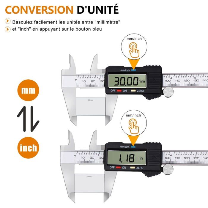 Tracage metrologie (micrometre - pied a coulisse) Vinabo - Vinabo Pied a Coulisse Digital