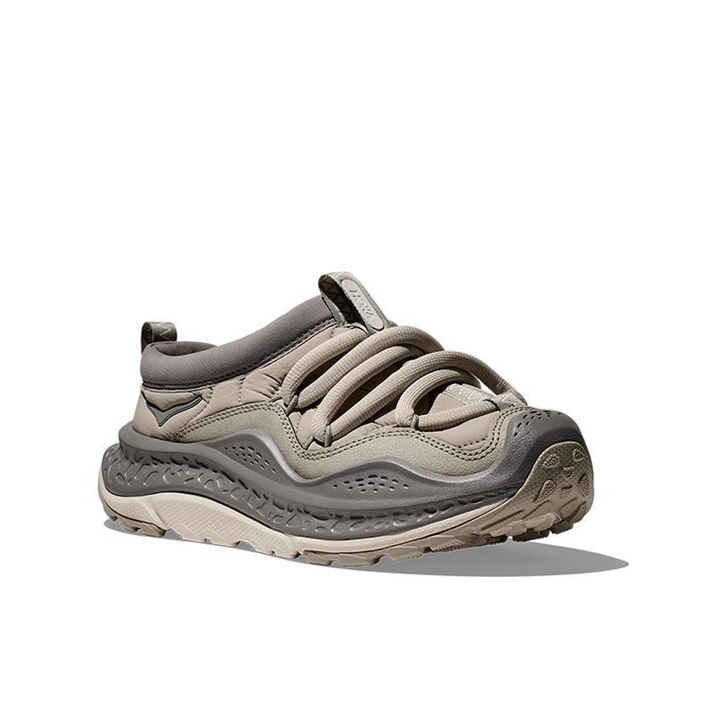 HOKA Ora Primo Farro Iron Ore Unisex Sneaker Creme 1141570-FRRR