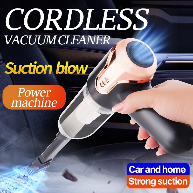 Car wireless vacuum cleaner blowing and suction two-in-one portable small handheld vacuum cleaner