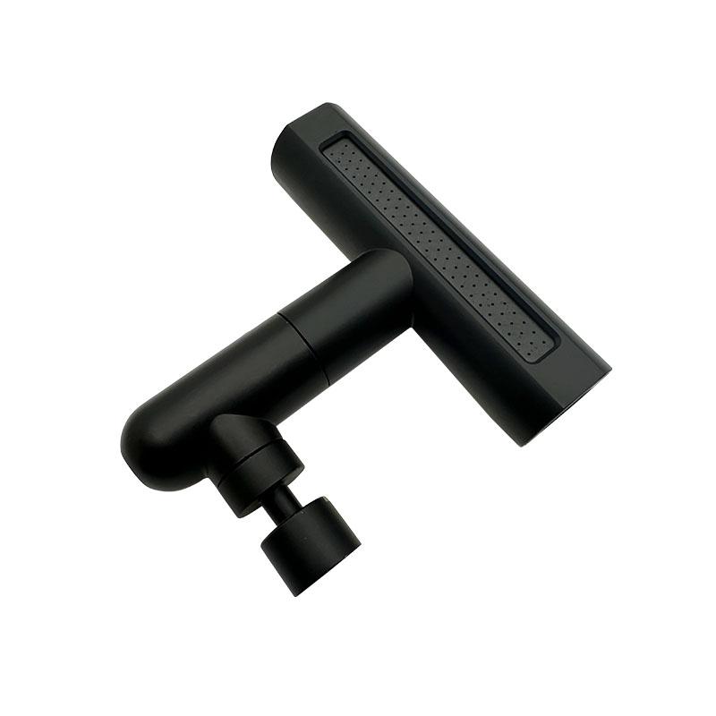 Bourdillat Черный/Хромированный Поворотный Водопадный Адаптер-удлинитель для Смесителя Распылитель для Смесителя 4 Режима ABS Водопадный Напорный Аэратор