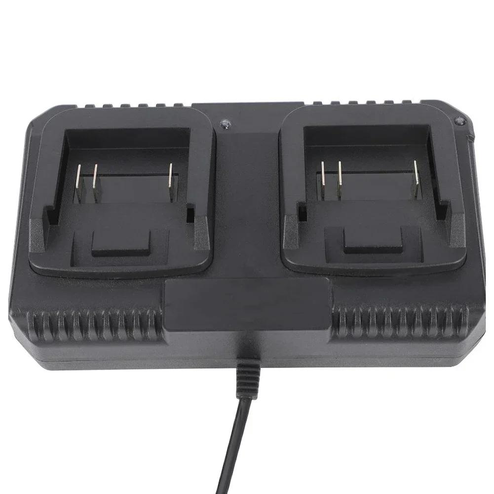 Dual Charger for 21V For BL1830 BL1815 BL1840 Batteries with Dual Ports Fast Charging for Power Tool Batteries Compatible