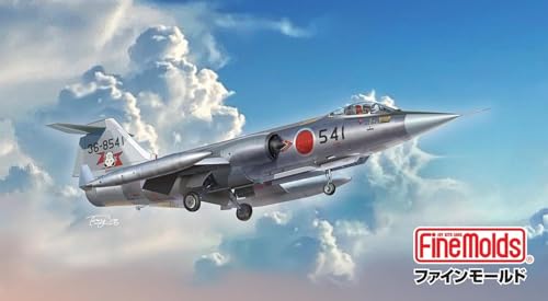 Fine Molds 1/72 Jet Aircraft Series Air Self-Defense Force F-104J Fighter "Eiko" Plastic Model FF07 (Airplane)