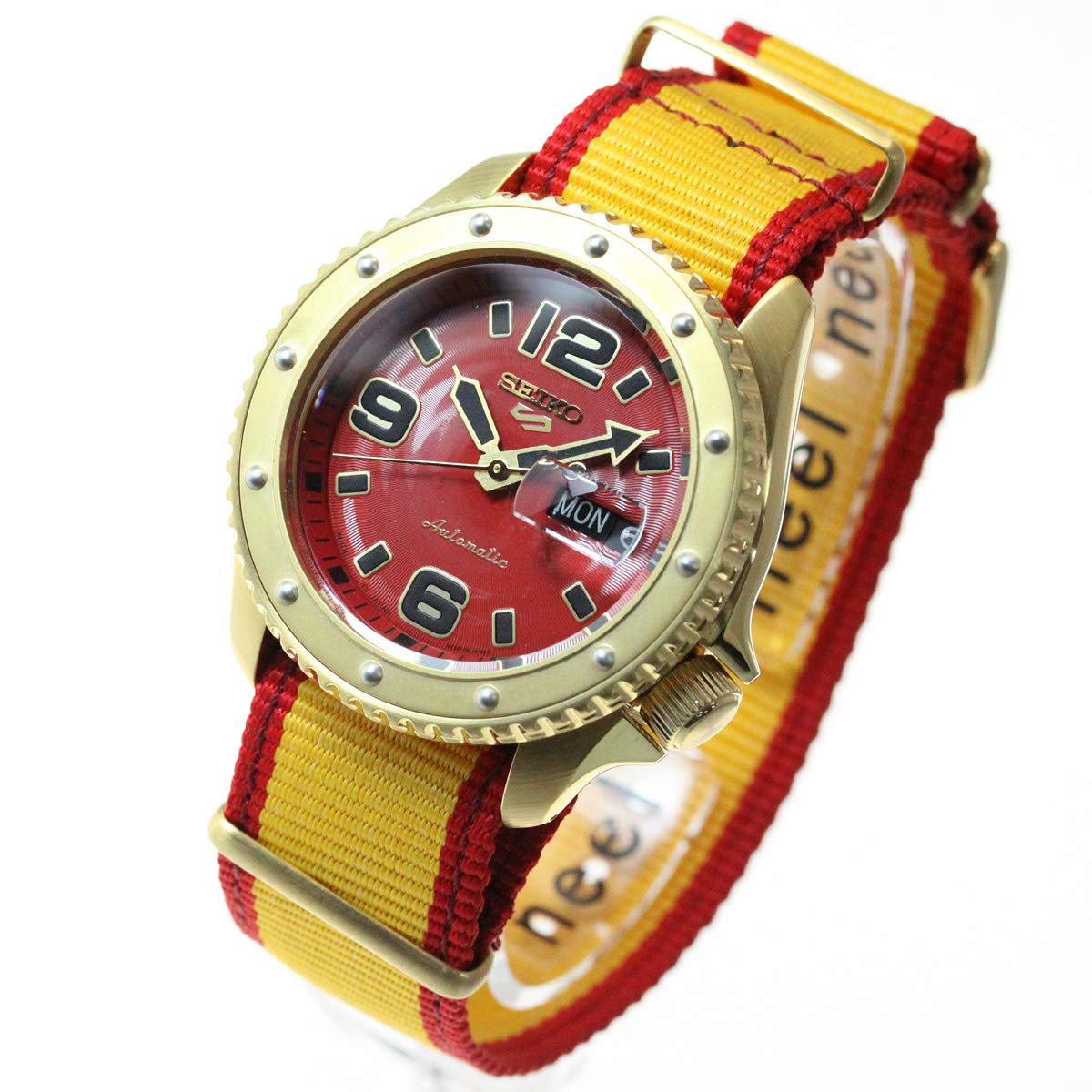 

Seiko 5 Sports Street Fighter V Automatic Mechanical Limited Seiko Five Sense SBSA084 Watch, Edition, Men s, Zangief,