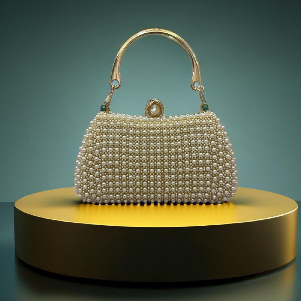 Perlenhandtasche Bankett Abendtasche Diagonale Dinner Bag
