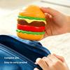 Interactive Burger Animal Toy Cute Animal Style Jumping Egg Toy Wind-Up Animal Toy  Prank Play