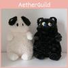 Dog Cute Sweating Doll Big Eyes Cat Plush Toy For Kids Birthday Gift Decor And