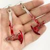 Exaggerated Cool Punk Knife Earrings Halloween Earrings Knife Earrings for Girl