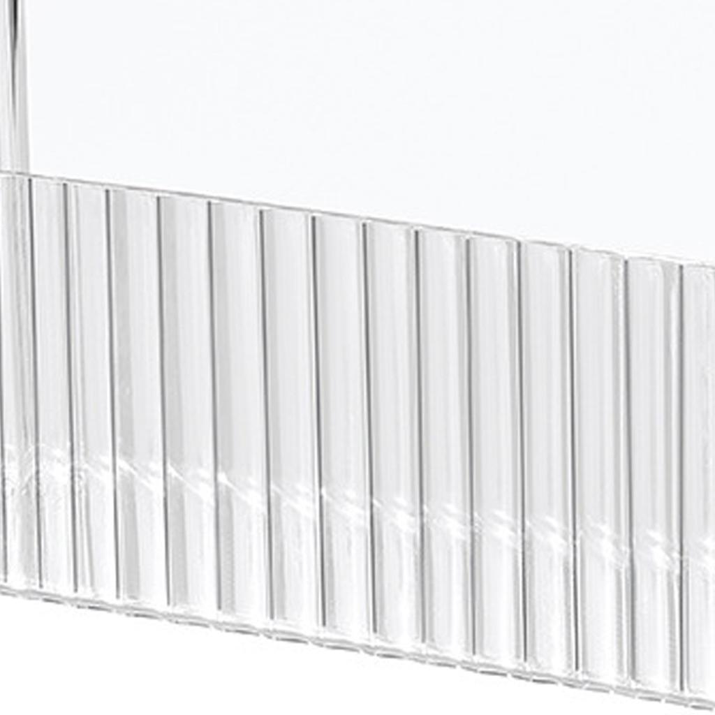 Transparente Aufbewahrungsbehälter Box Große Kapazität Abgerundete Kanten Multifunktional Klare Organizer-Behälter für Kühlschrank Badezimmer