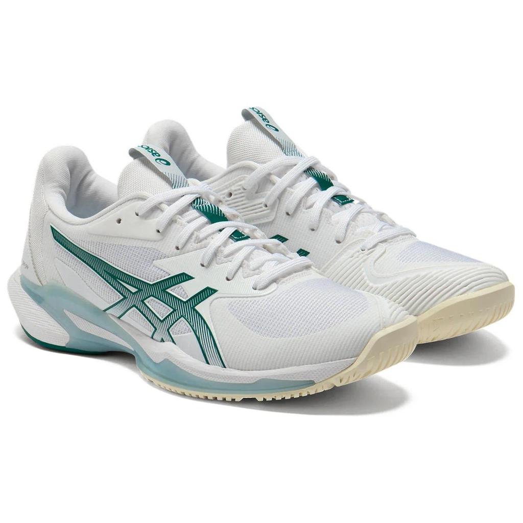 (WMNS) ASICS Solution Speed FF 3 'White Pitch Green' Women's 1042A289-100