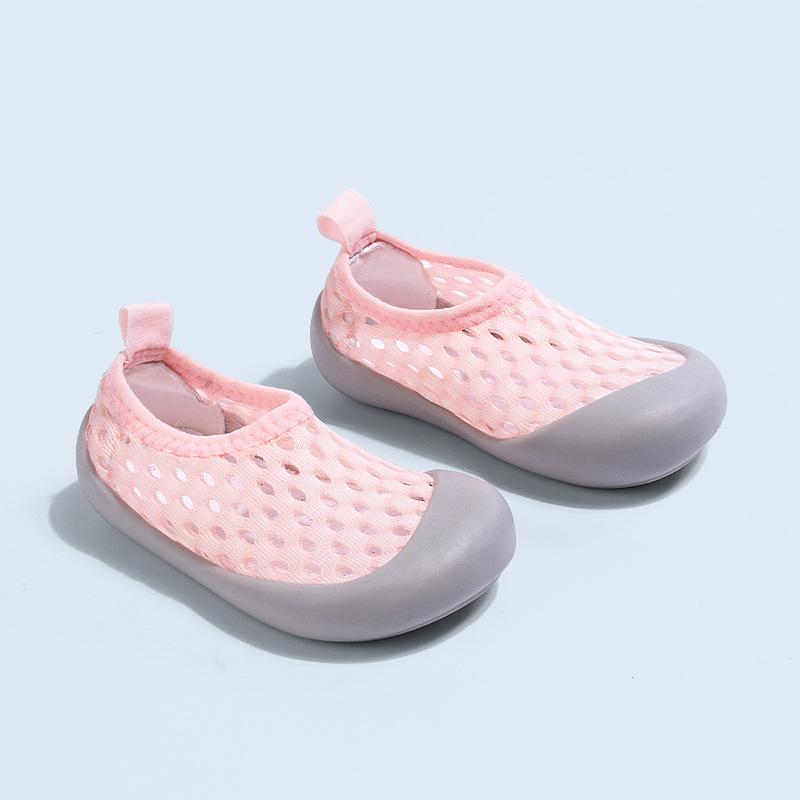 

Girls Soft-soled Casual Breathable Shoes, Boys Beach Shoes 11-12 розовый