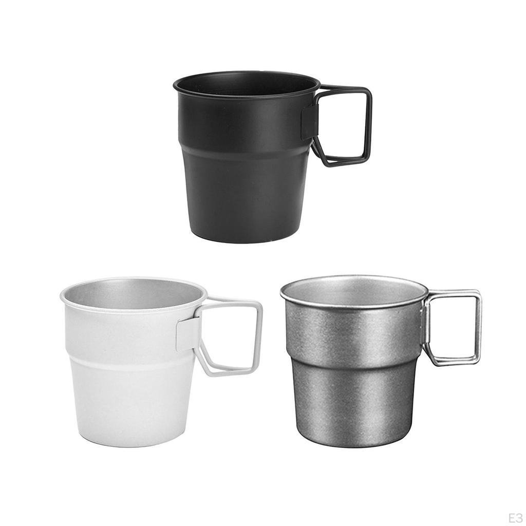 Durable Stainless Steel Cups Set for Outdoor Adventures