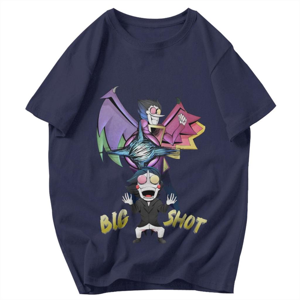 Men T Shirt Deltarune Spamton Neo BIG SHOT Cotton Y2K Graphic Quality Unisex Tops T Shirts