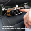 Car Headrest Cooling Air Fan USB Powered Creative Car Seat Fan Low Noise Back Seat Cooler Auto Accessories