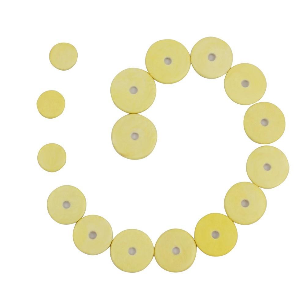 Žlutá flétnová kožená podložka Různé velikosti Vysoká kvalita