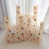 Plastic Hand-held Packaging Bags Cartoon Lovely Fruits Pattern Vest Portable Storage Bag Shop Shopping Clothing Food Packing