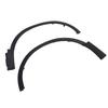 2 Pcs Front Wheel Flare Molding Trim 74115TLAA02 PP Wheel Mudguard Arches Set for CR‑V EX EX‑L LX Touring
