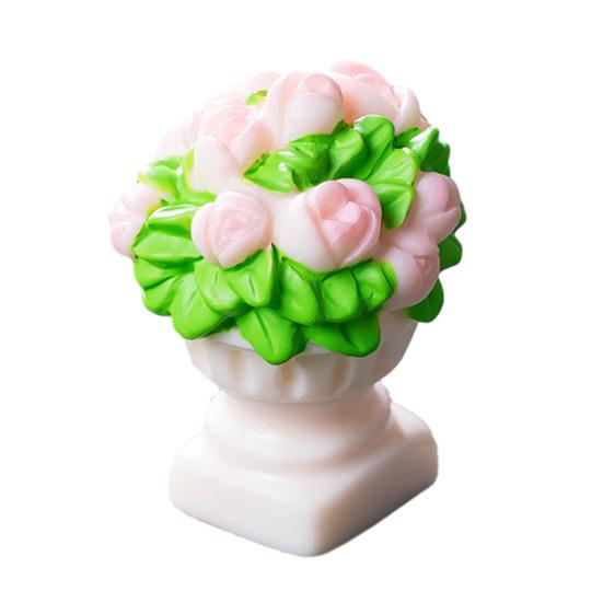 Mini Fairy Garden Accessories Miniature Tiny Waterfall Pavilion Roman Column Figurine for DIY Crafts Micro Landscape