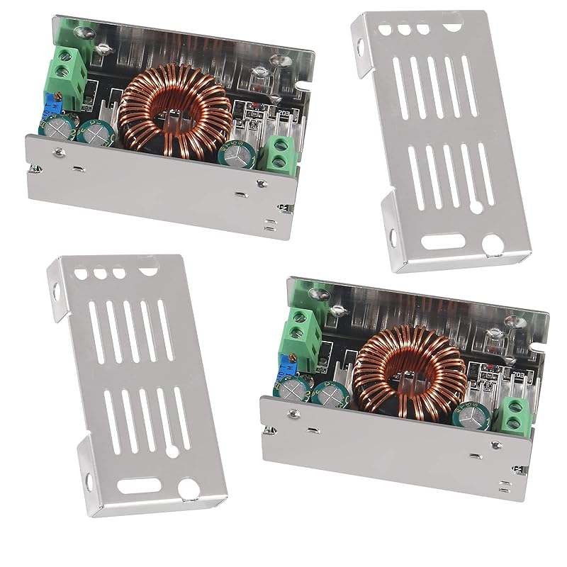 2Pcs 100W Buck Converter 6A DC-DC 10-90V 12V 24V 36V 48V 60V 72V 86 to 1.5V-60V 5V 15V 19V Step Down Power Voltage Regulator Module