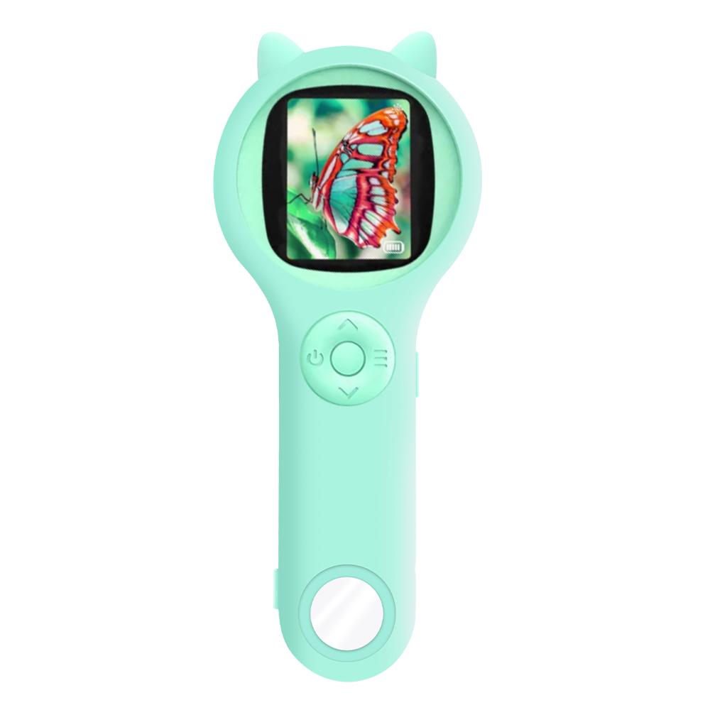 Portable Kids Microscope Handheld Magnifying Digital Microscope for Children Educational Science Toys Birthday Gift