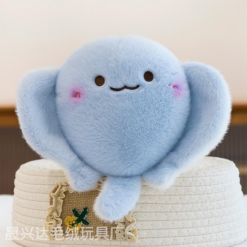 Premium Eight-inch Claw Machine Plush Toy Wedding Throwing Bear Doll Floor Push Event Gift
