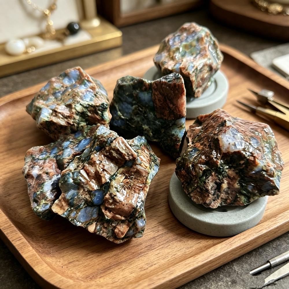 Přírodní glaukofanový kámen krystalové minerální vzorky léčivý surový kámen krásný ornament pro domácí dekoraci energetický kámen