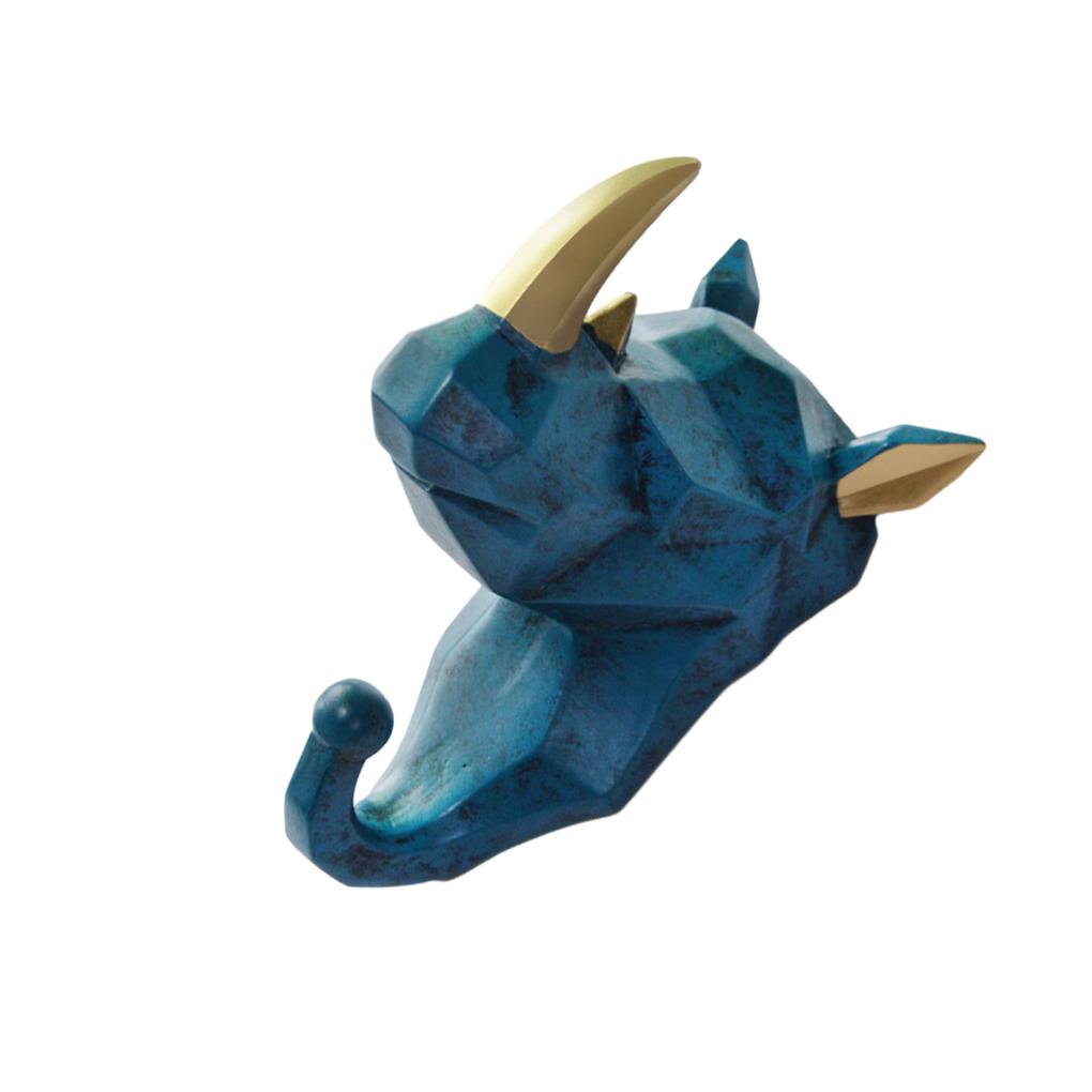 Unique And Functional Animal Head Coat Hook For Home Made Of Resin Animal Head Key Hook Animal Shape
