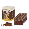 18 Rolls Chocolate Scented Pet Poop Bags Easy to Use Waste Bag for Dog with Easy Tear Feature Outdoor Walking Essential