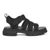 UGG Kids Ashton Multistrap Sandal Black 1152821K-BLK