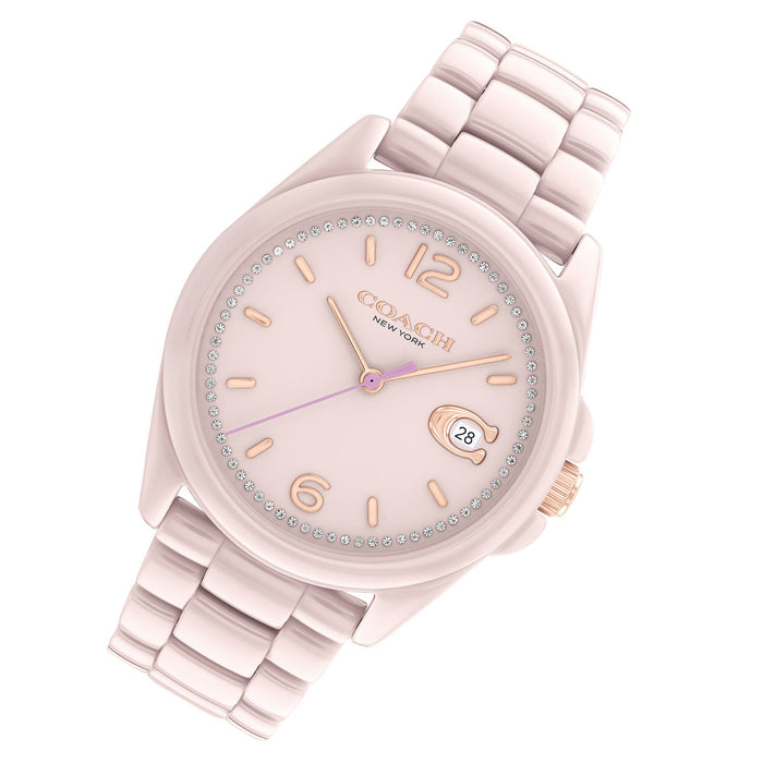 Coach Greyson Women's Ceramic Watches | Enhancing Elegance for Every Event | Water Resistant14503926